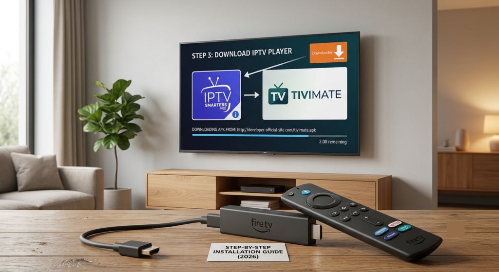 Install IPTV on Firestick